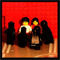 26 album sleeves recreated in Lego