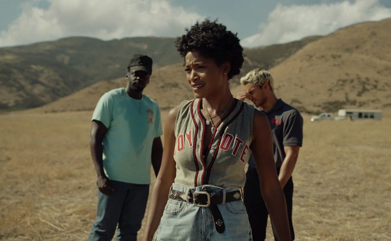 Daniel Kaluuya, Keke Palmer and Brandon Perea in 'Nope.'